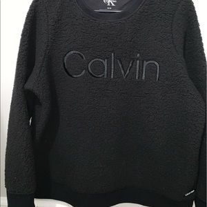 Calvin Klein Sherpa Pullover Women’s Medium